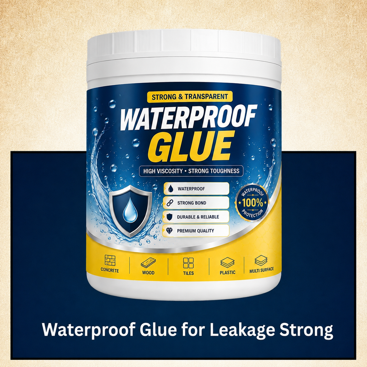 Transparent Waterproof Glue – Strong Leak Repair Adhesive