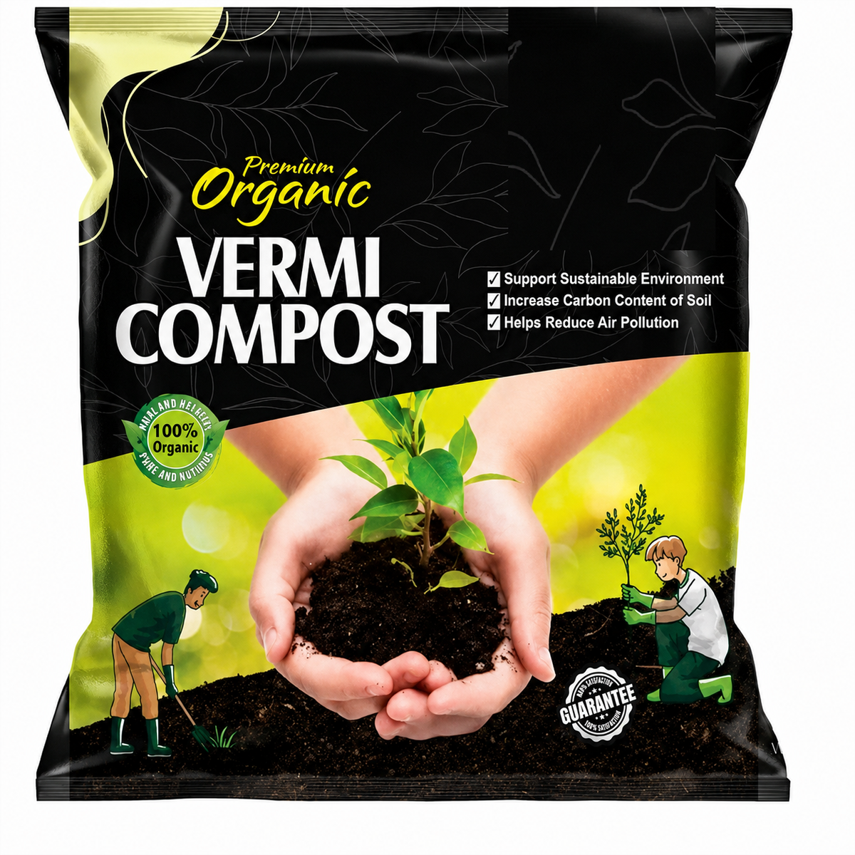 Premium Organic Vermicompost – 100% Natural Fertilizer