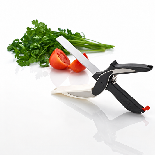 Clever Cutter 2-in-1 Kitchen Knife & Cutting Board – Chop, Slice & Dice in Seconds