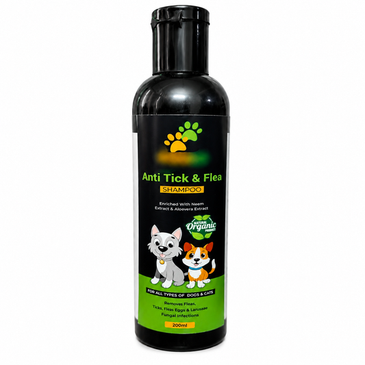 Anti-Tick & Flea Shampoo Combo for Dogs & Cats